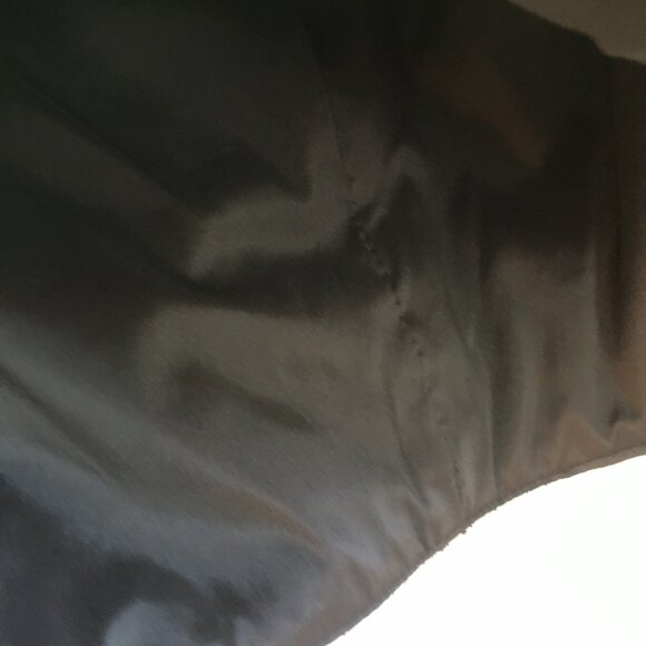 90s Vintage Virgin Wool + Patent Leather Cropped Black Blazer Jacket - Picture 9 of 15